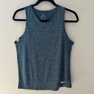Nike Dri-Fit Blue Tank Top Jersey Sleeveless Shirt Women's Size Small